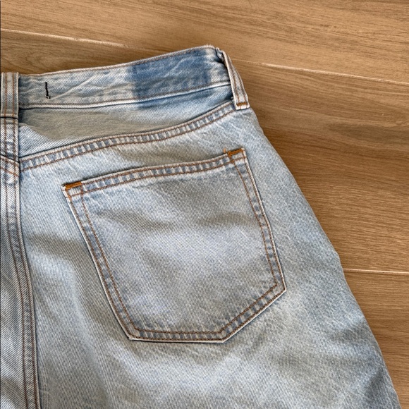 Abercrombie & Fitch Light Blue Wide Leg Jeans - Picture 7 of 7